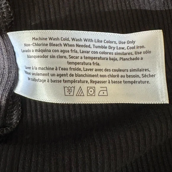 DKNY Women's 2 Piece Outfit Set Tank Top &Short (Black Animal Print)‎ Sz XL New - Picture 11 of 11